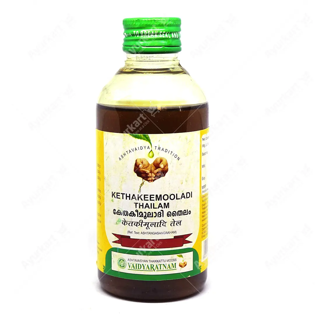 Kethakeemooladi Thailam - Vaidyaratnam