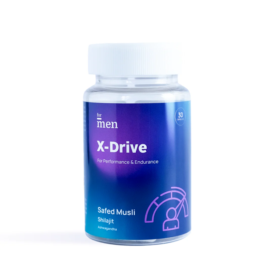 X-Drive - Safed Musli, Shilajit & Ashwagandha for Performance