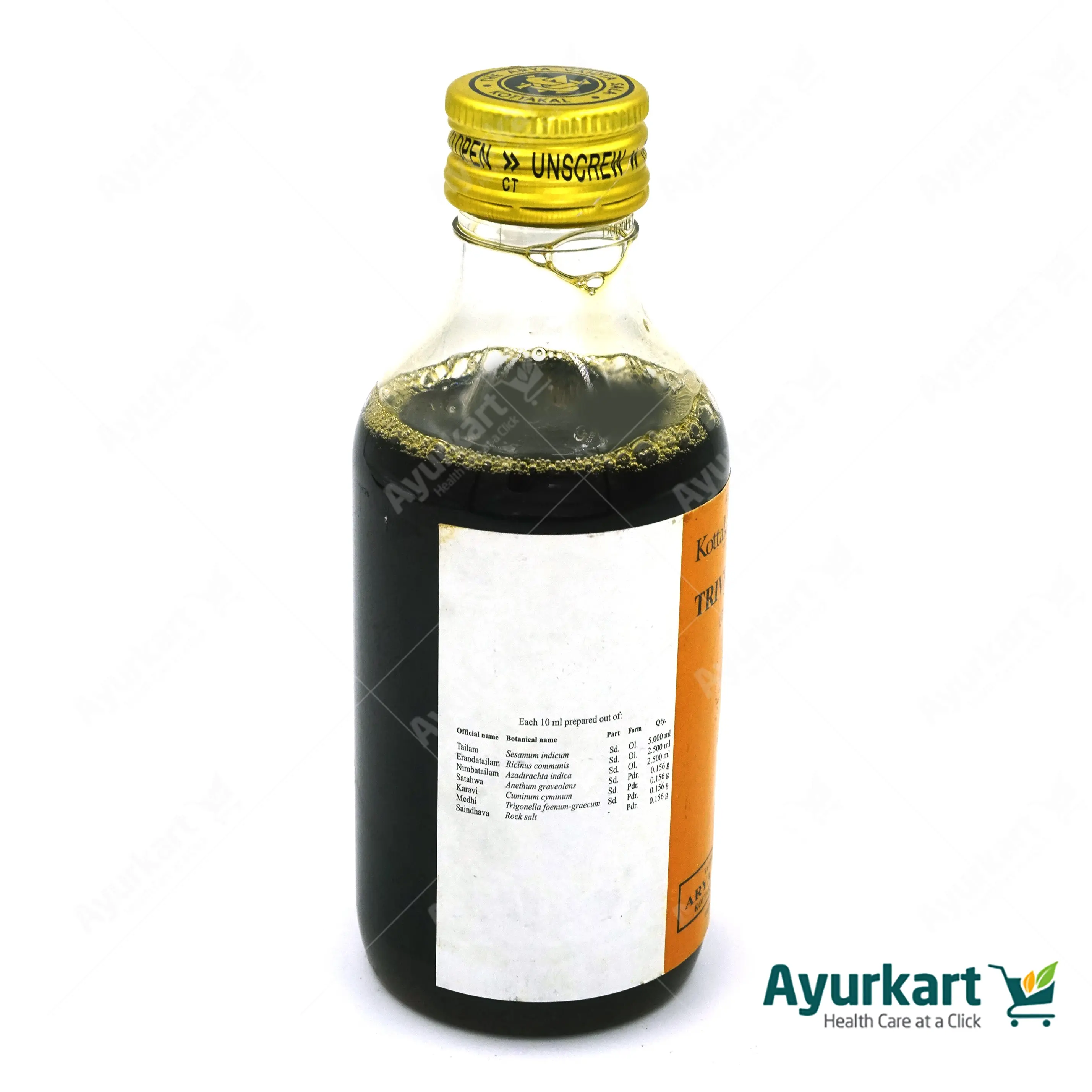 Trivritasneham - 200ML - Kottakkal - DragonVitality