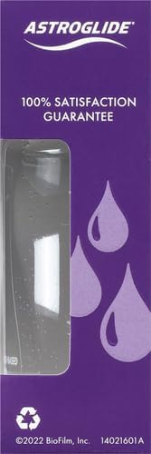 Astroglide Water Based Lube (2.5oz), Liquid Personal Lubricant, Long-Lasting Sex Lube for Men, Women and Couples, Travel-Friendly Size (Pack of 3) - DragonVitality
