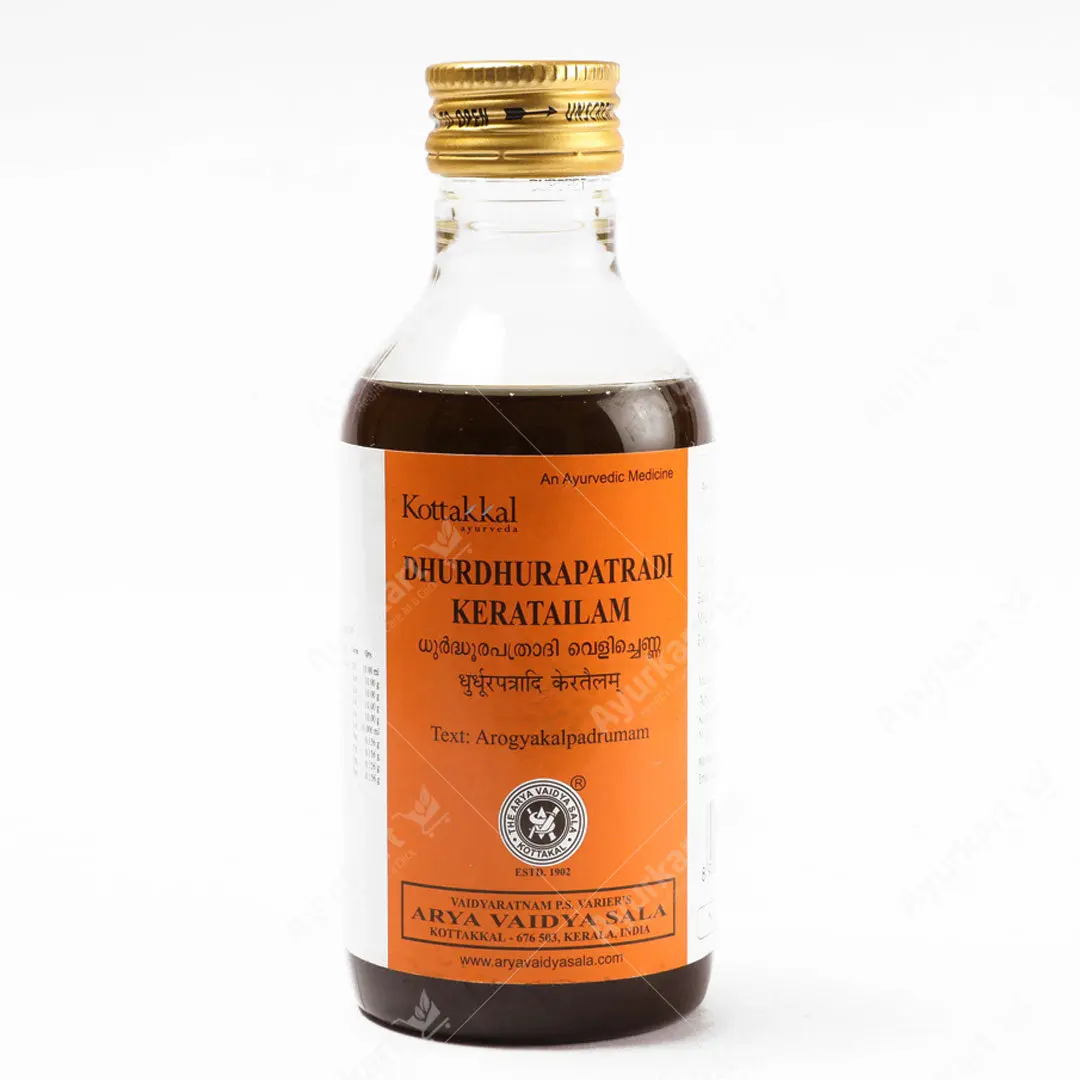 Dhurdhurapatradi Kera Tailam - 200ML- Kottakkal