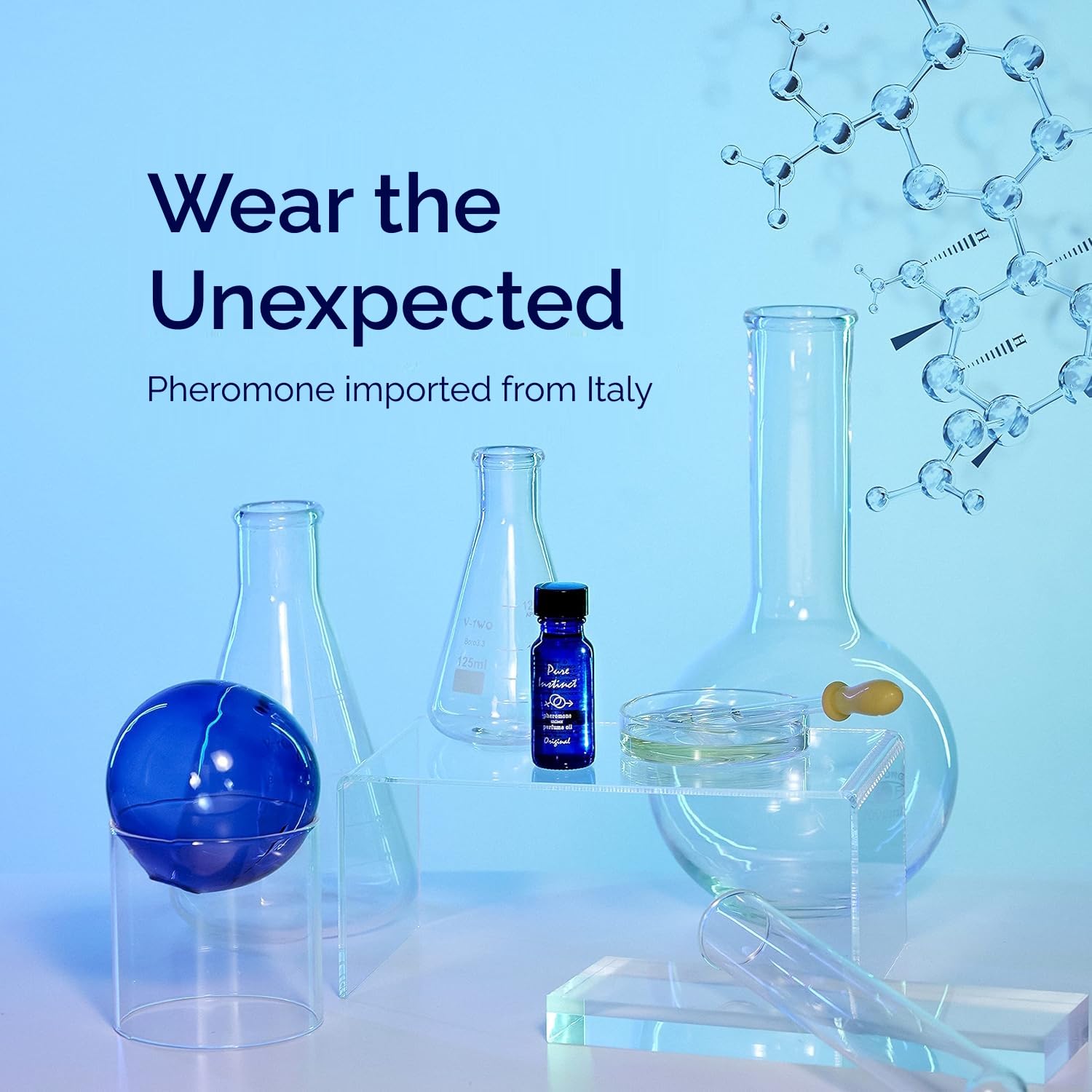 Pure Instinct (3-Pack - The Original Pheromone Infused Essential Oil Perfume Cologne - Unisex For Men and Women - TSA Ready - DragonVitality