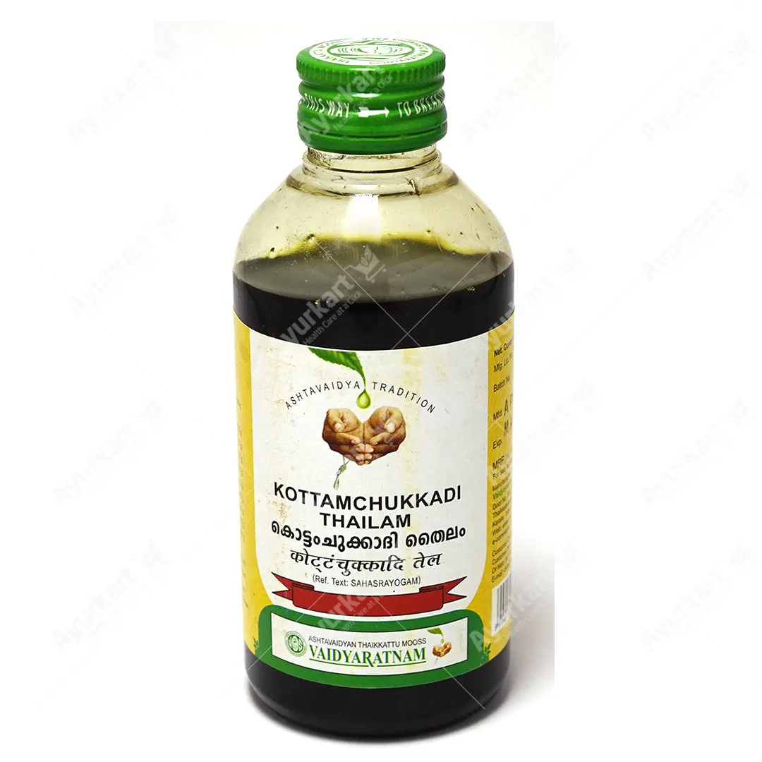 Kottamchukkadi Thailam - Vaidyaratnam