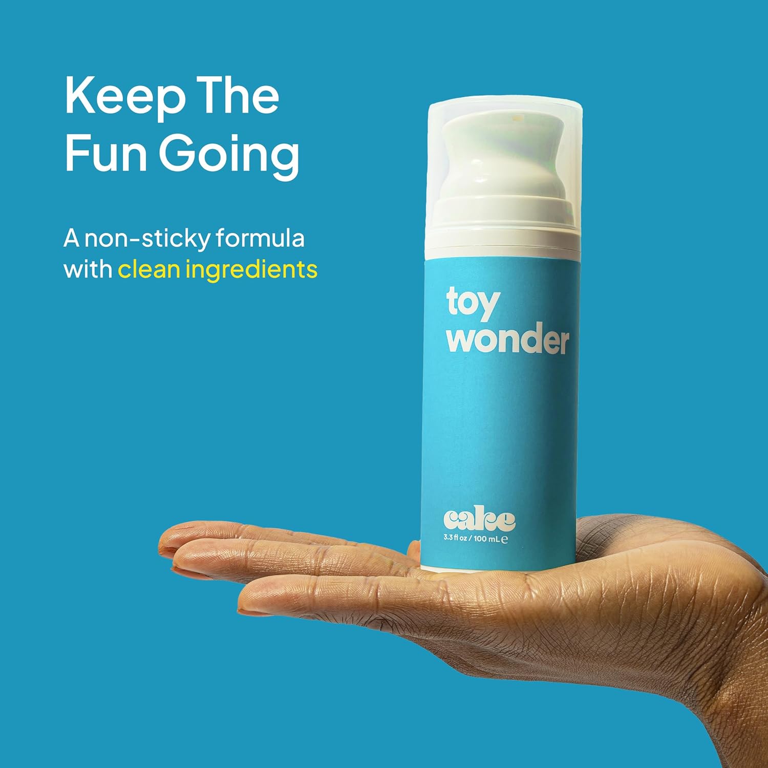 Hello Cake Tush Cush, Silicone and Water-Based Personal Lubricant, Formulated for Anal Use, Hybrid Lube for Men, Women, and Couples, 3.3 fl oz - DragonVitality