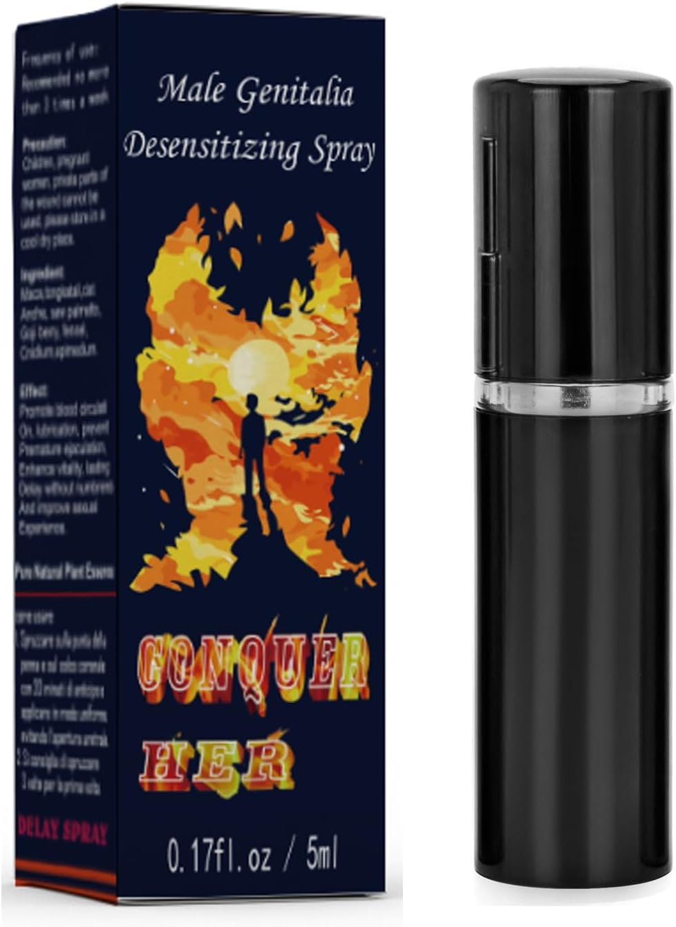 Enhanced Desensitizing Delay Spray for Men Prolonging Men's Time Lasts Longer Works Fast! - DragonVitality