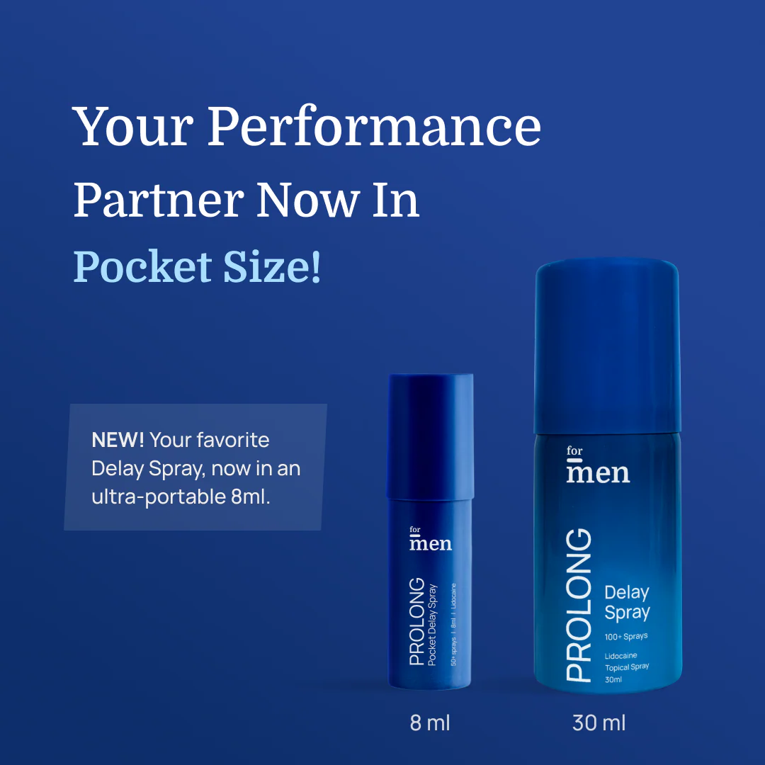 Pocket Delay Spray for Men – Long Lasting Performance Spray (8 ml) - DragonVitality