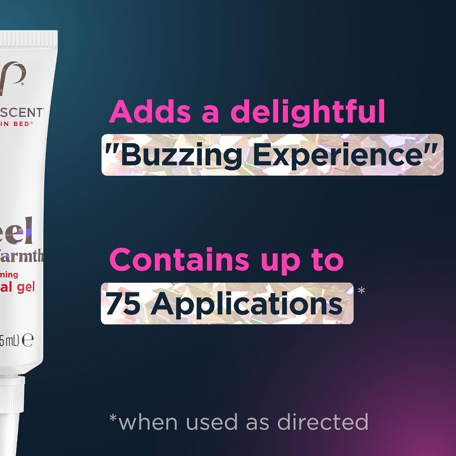 Promescent Buzzing Gel for Women – Arousal Enhancing Intimate Lubricant, Non-Sticky & Long-Lasting, Personal Lube for Increased Heightened Feeling, 75 Uses (15ml) - DragonVitality