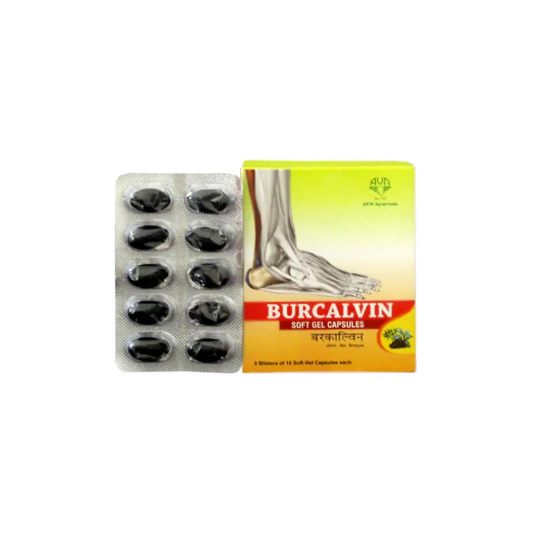 Burcalvin Soft Gel Capsules - 60 Nos. - AVN Arogya
