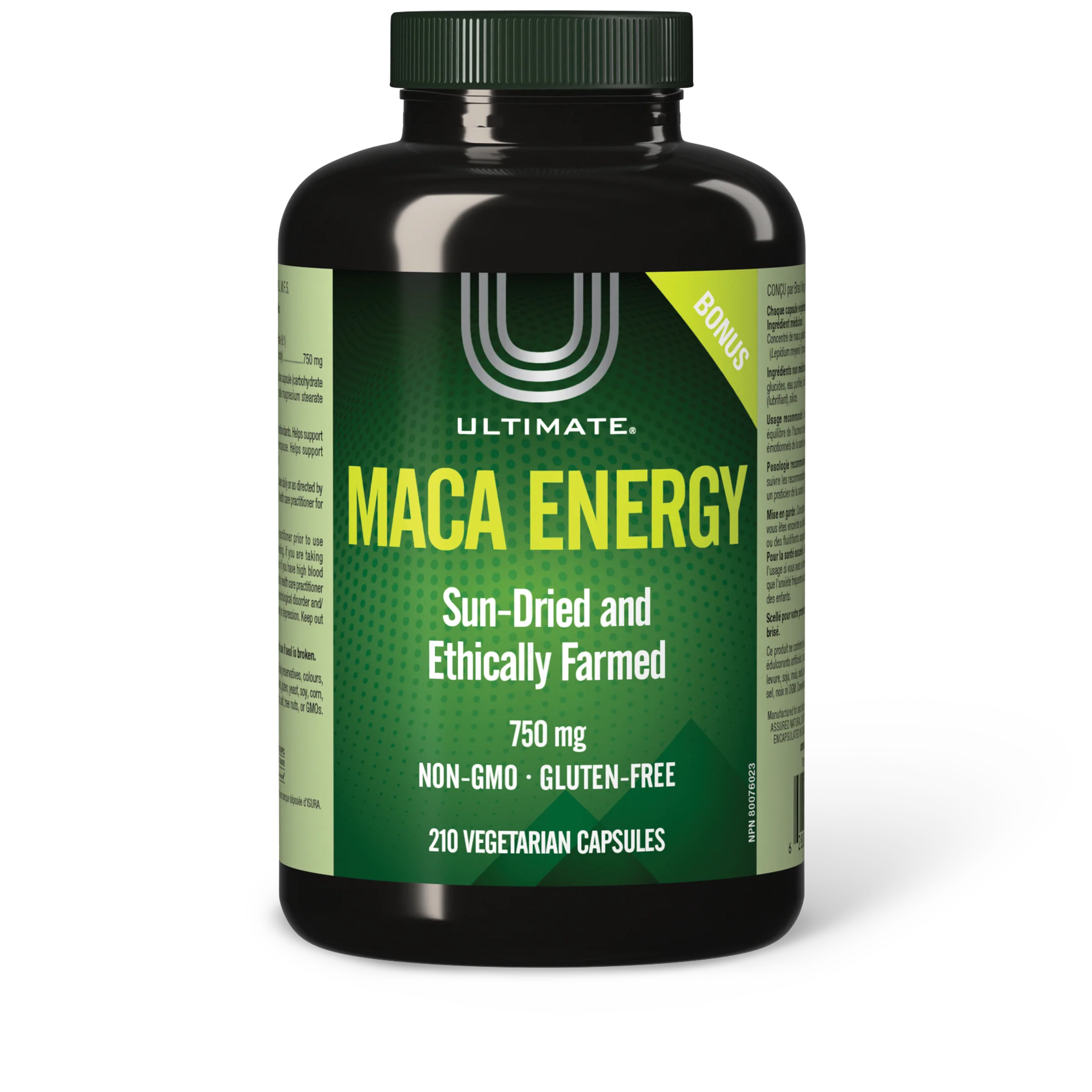 Ultimate Maca Energy 750mg Vegetarian Capsules - DragonVitality