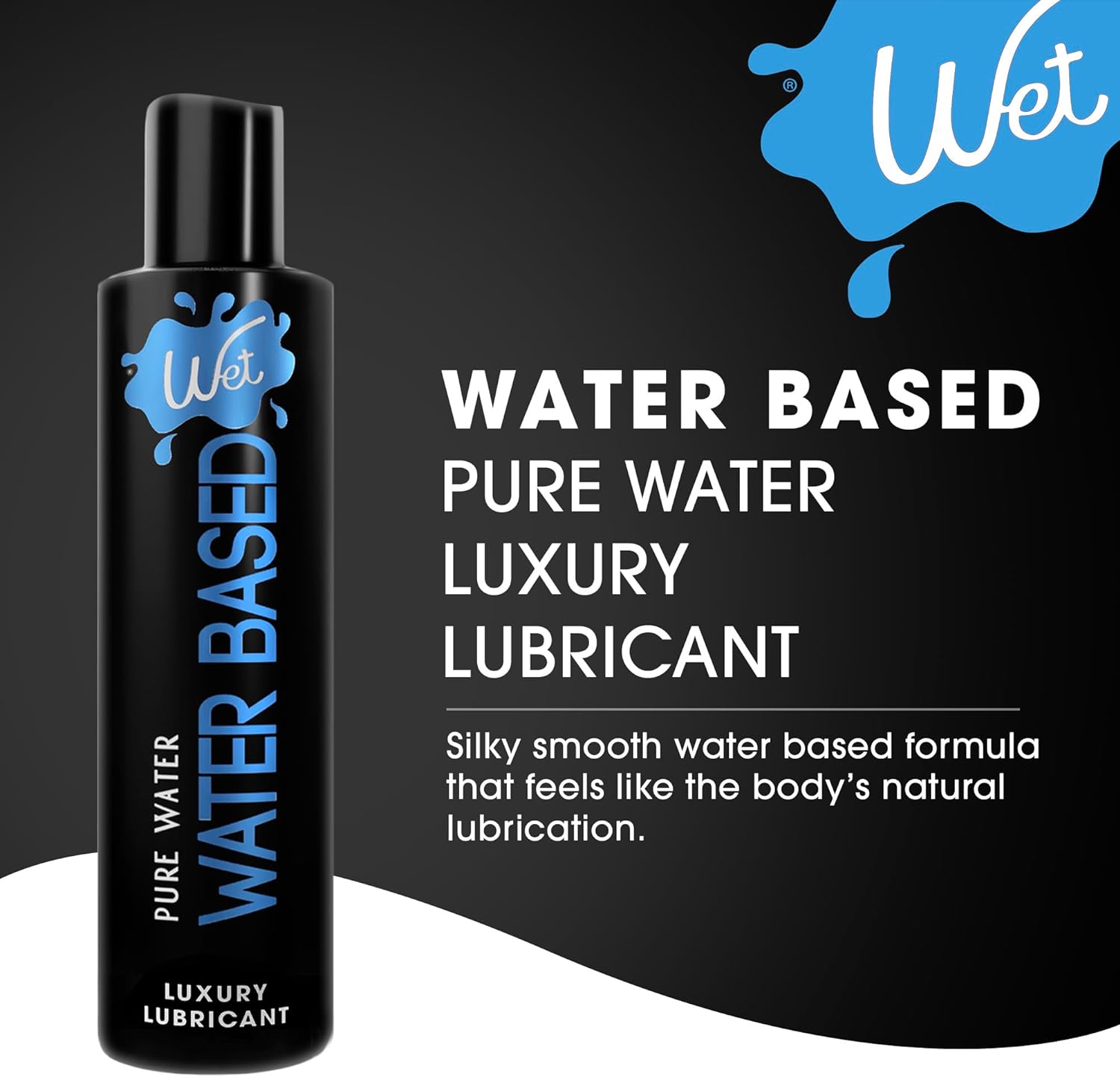 Wet Platinum Silicone-Based Personal Lubricant | Ultra Smooth, Super Slick, Hypoallergenic, Long-Lasting Performance, Waterproof Formula| Lube for Men, Women & Couples, 4.2 fl oz - DragonVitality