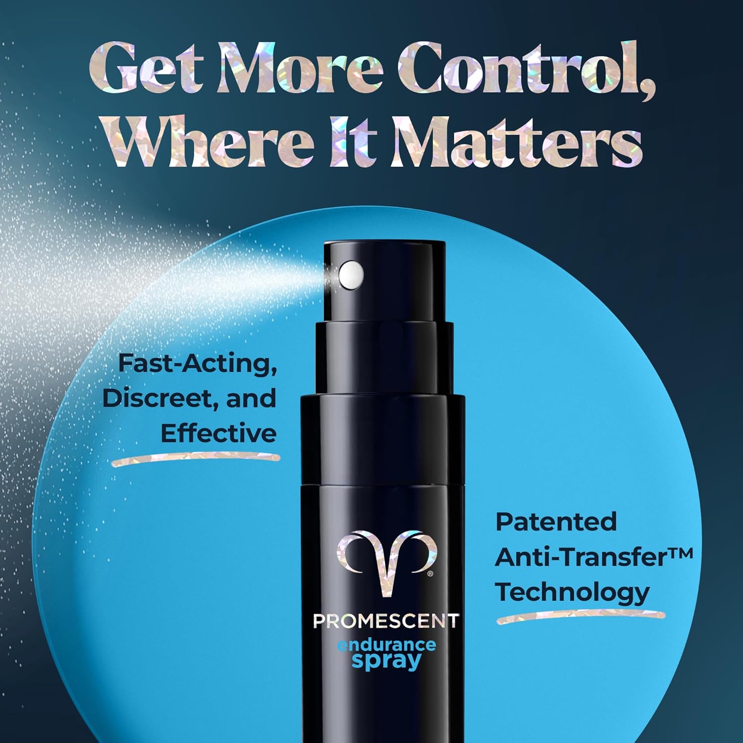 Promescent Desensitizing Delay Spray for Men Clinically Proven to Help You Last Longer in Bed - Better Maximized Sensation + Prolong Climax for Him, 2.6 ml - DragonVitality