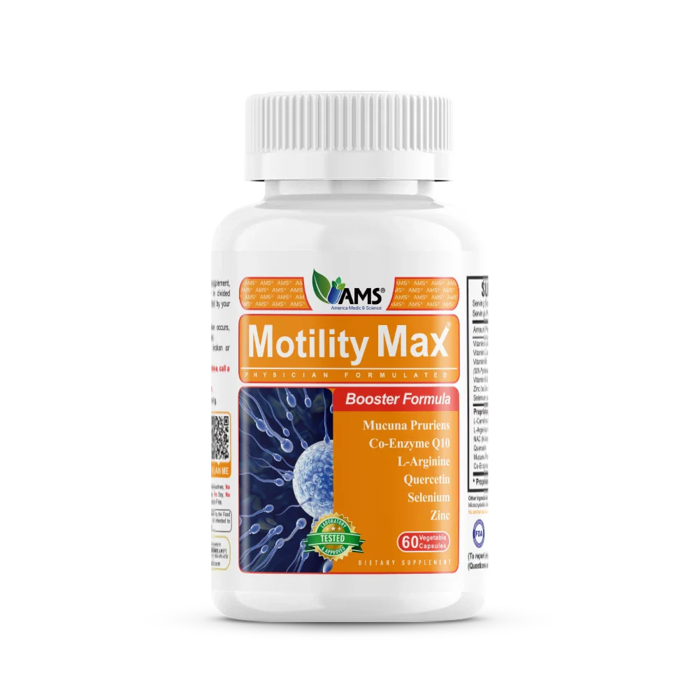 Motility Max (60 Capsules) | Male Reproductive Health Support