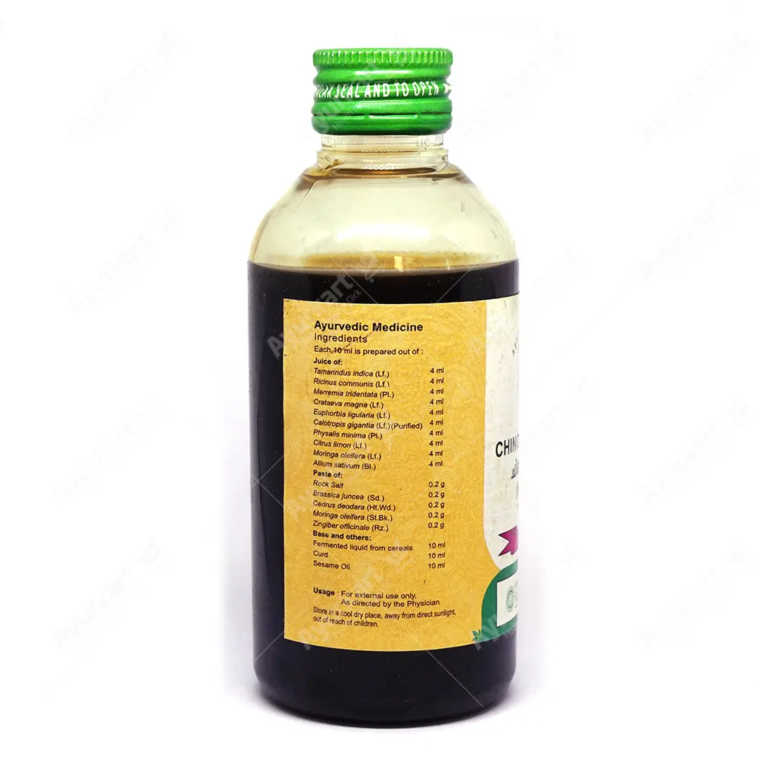 Chinchadi Thailam - 200ML - Vaidyaratnam