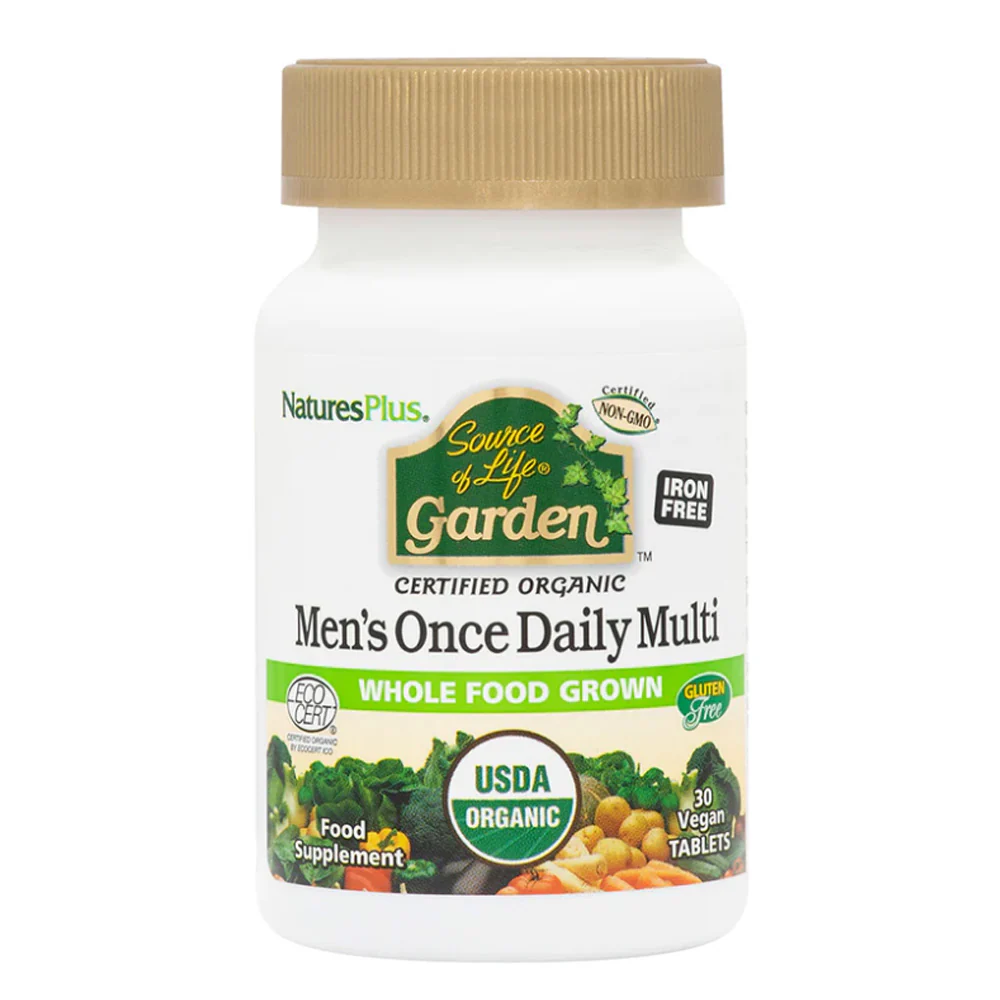 Nature's Plus Source of Life Garden Organic Men's Once Daily Multi