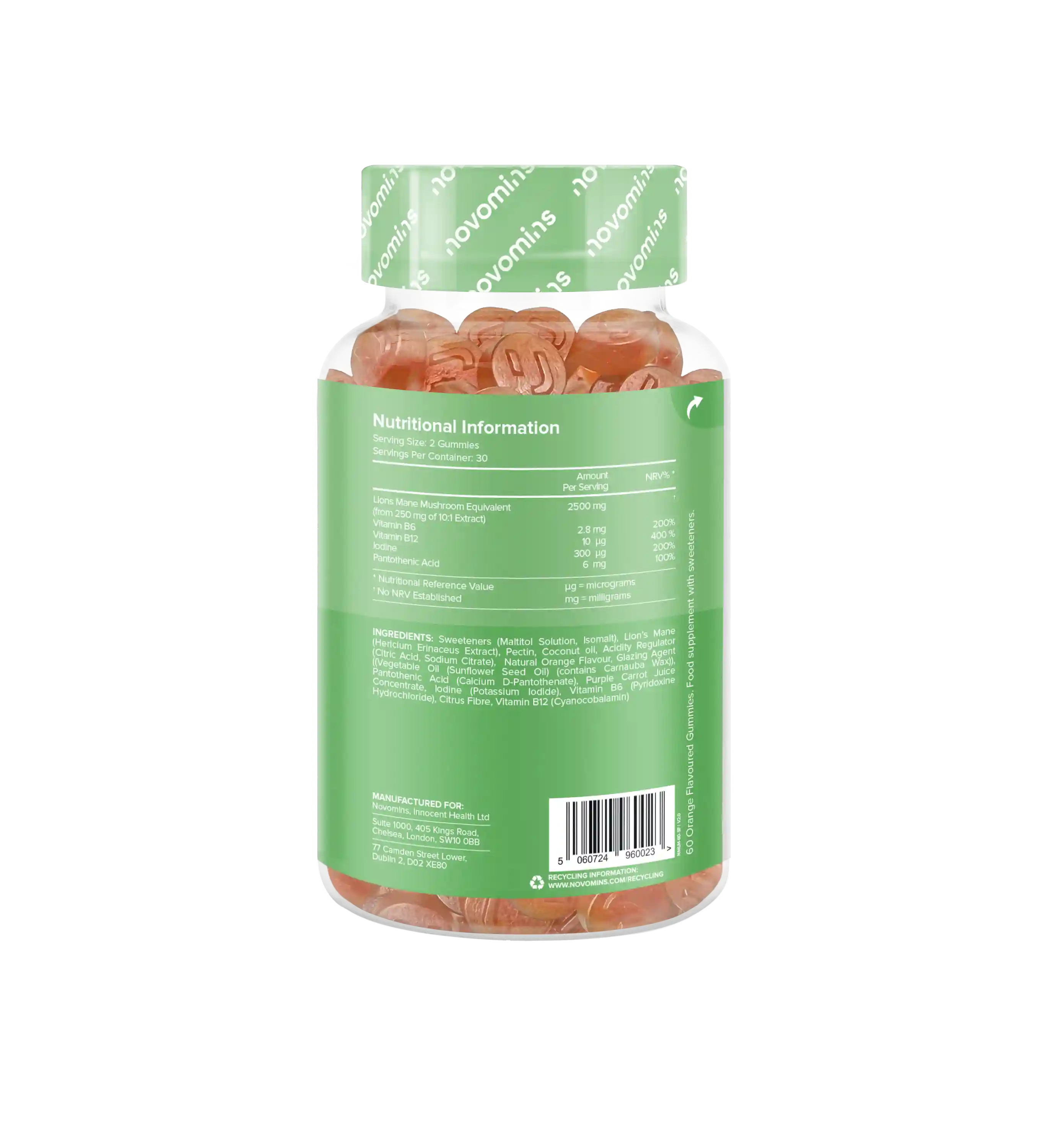 Lion's Mane Gummies 2500mg - DragonVitality