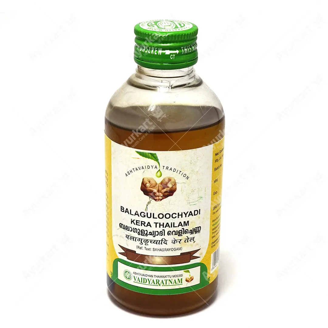 Balaguloochyadi Kera Thailam - Vaidyaratnam - 200ML