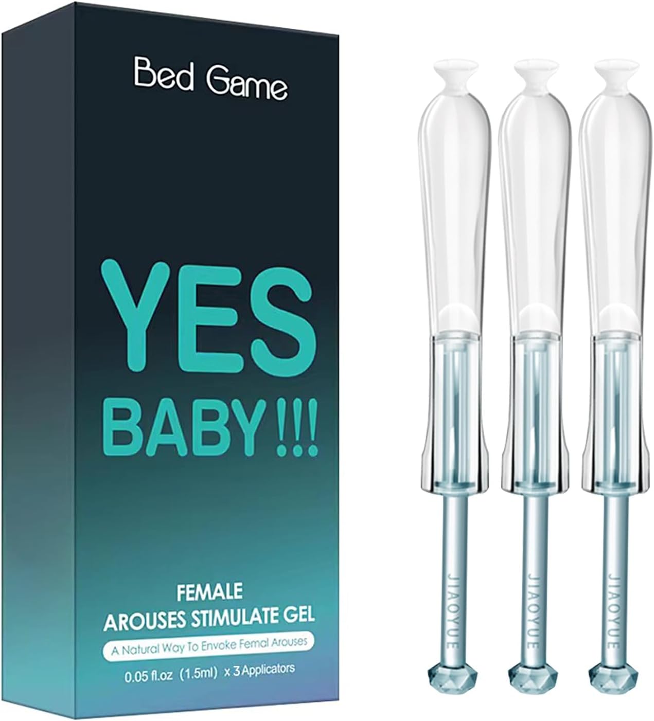 Libido Arouses & Releases, Female Stimulant Orgasm Enhancer Sex Toys for Couples pH-Balanced Intimate Moisturizer Sexual Pleasure 3 Prefilled Applicators Vaginal Moisturizer Arousal Supplements - DragonVitality