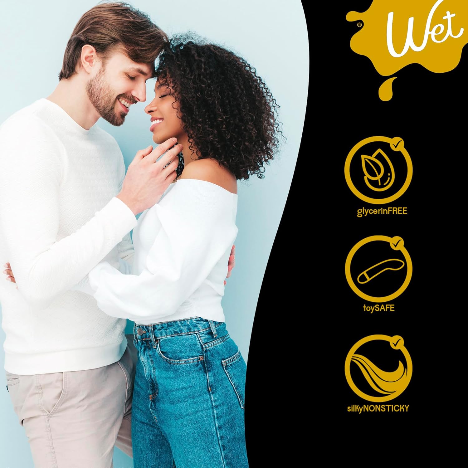 Wet Platinum Silicone-Based Personal Lubricant | Ultra Smooth, Super Slick, Hypoallergenic, Long-Lasting Performance, Waterproof Formula| Lube for Men, Women & Couples, 4.2 fl oz - DragonVitality