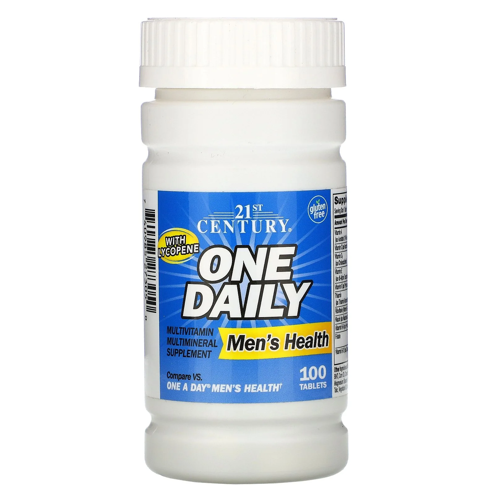 One Daily Men's Health With Lycopene 100's