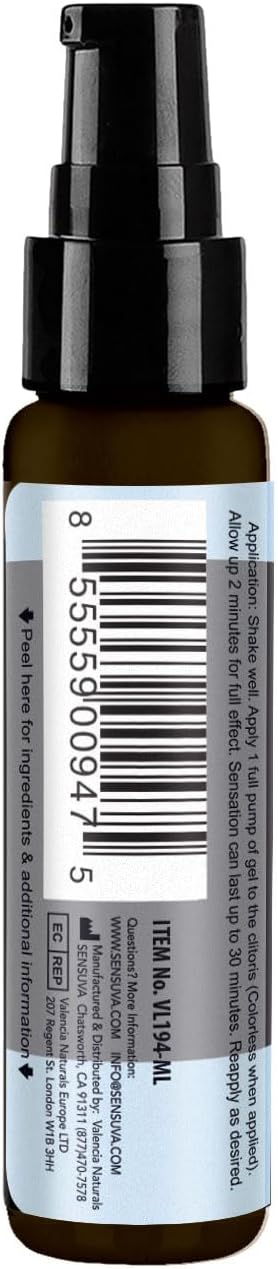 On Ice Arousal Gel 1 fl oz. (29ml) Bottle