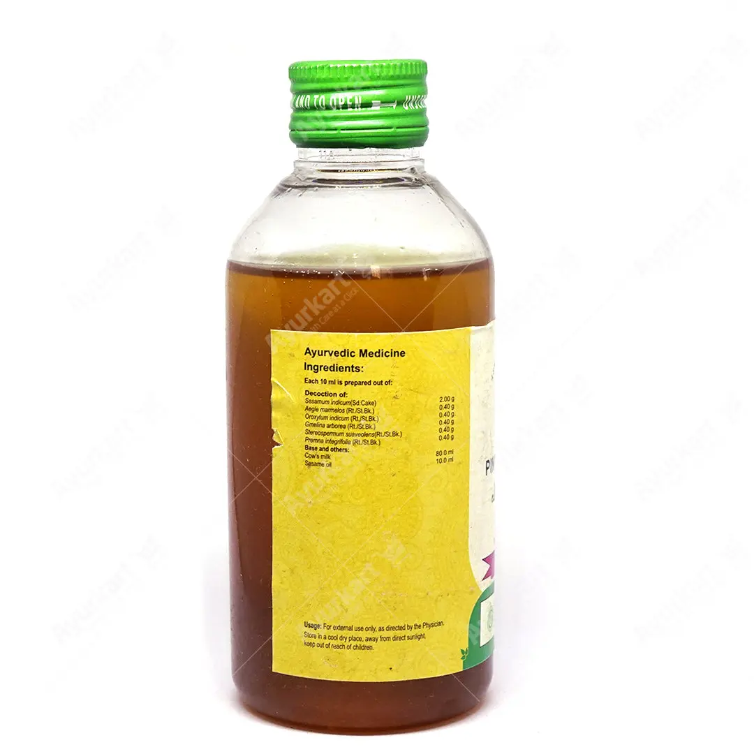 Pinnyaka Thailam - 200ML - Vaidyaratnam