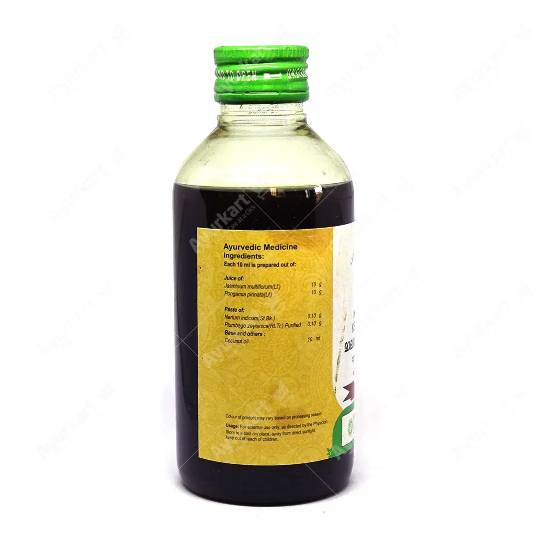 Vaidyaratnam Malathyadi Kera Thailam 200ML