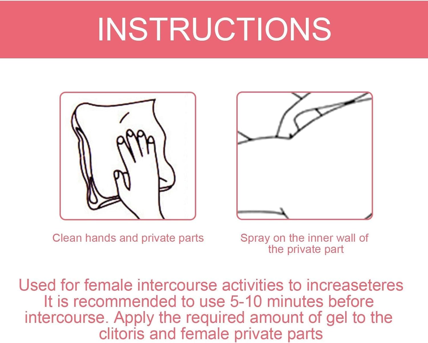 Bonseor Intense Fast Orgasmic Gel Women Sex Oils Stimulant Strong Enhancer Improve Sexual Drop Promotion Vaginal Tighten Oil 30ml (1 PCS) - DragonVitality