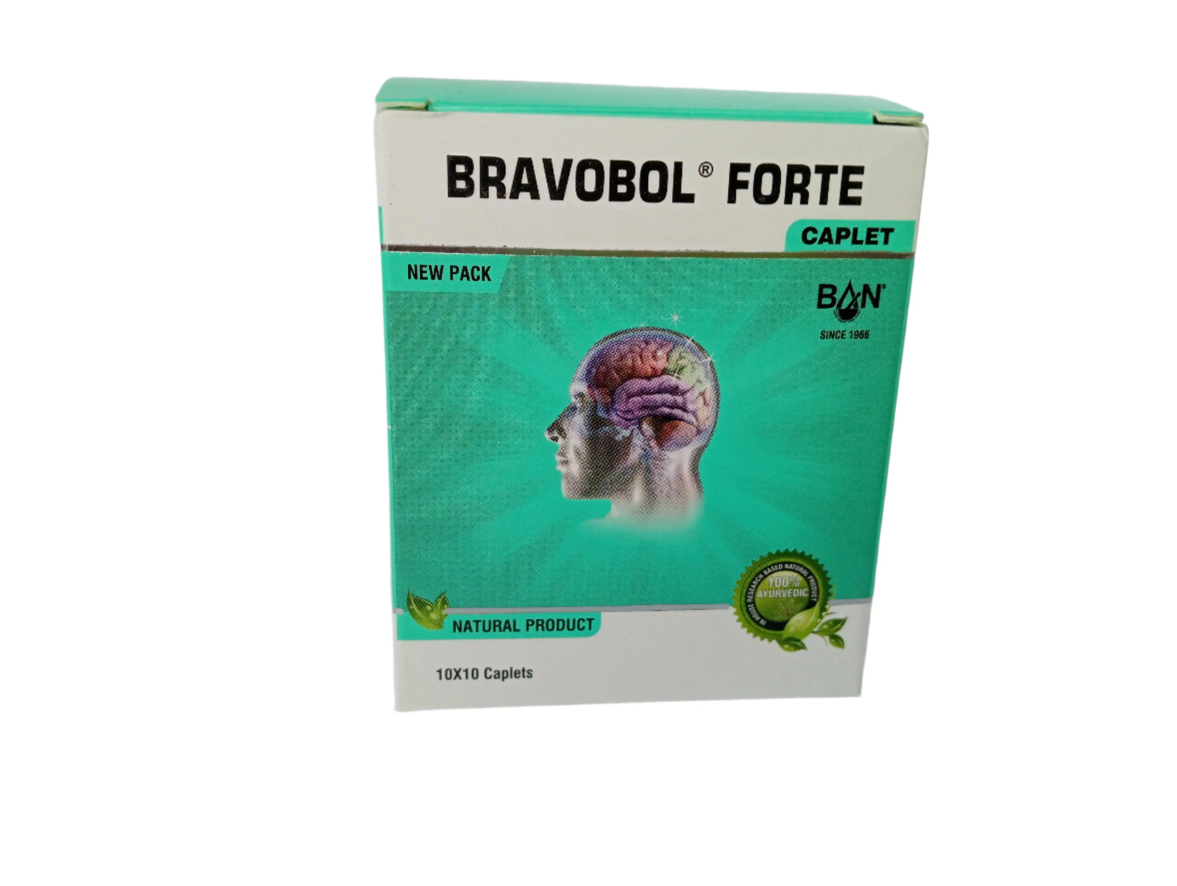 BRAVOBOL FORTE CAPLET - 100 Nos - BAN LAB PVT LTD