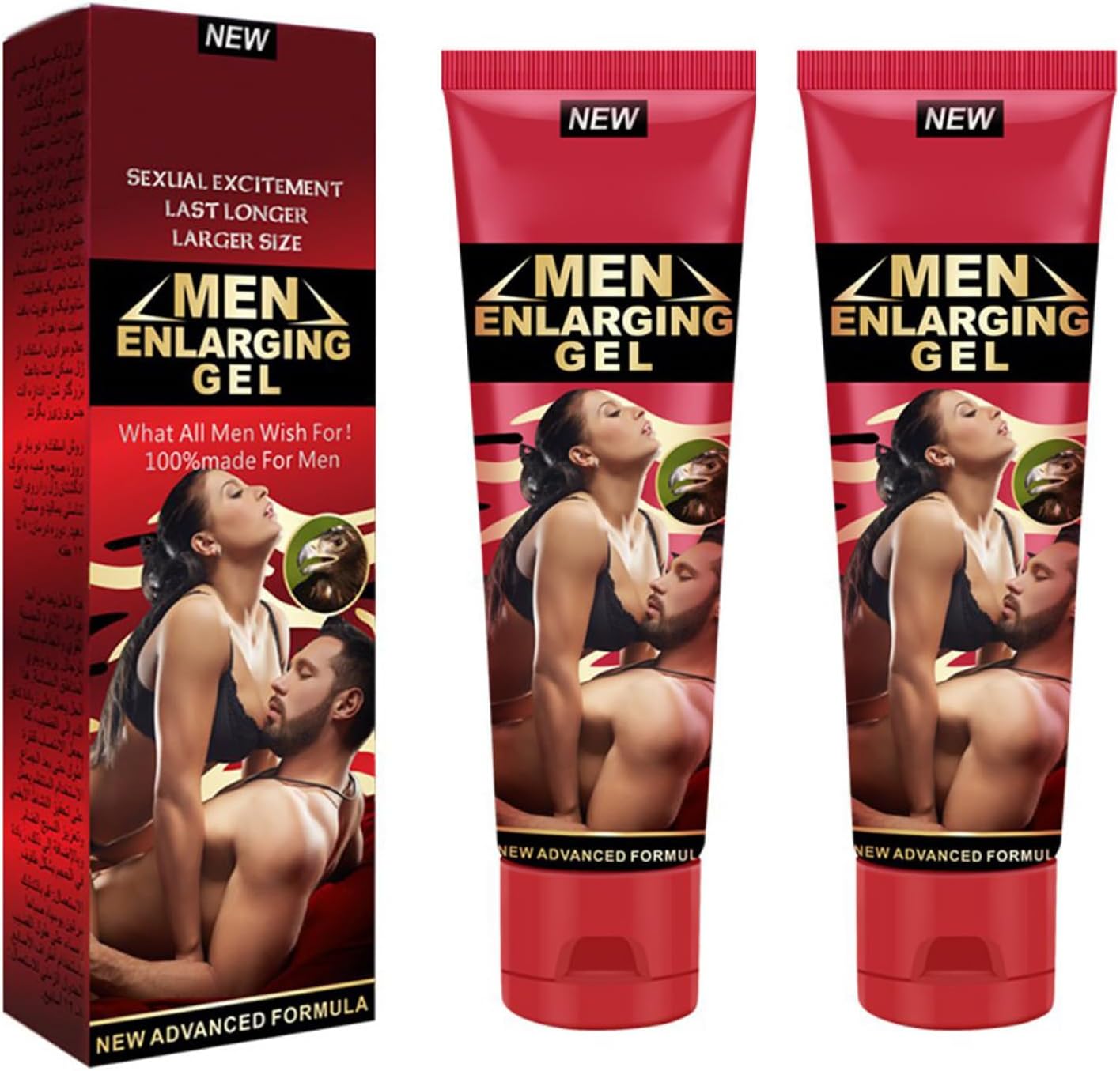 NAOLVE Men's Massage Cream, Sexual Enhancement Erection Cream, Penis Energy Massage Essential Oil, Men Massage Oil for Sex, Penis Becomes Longer Thicker,for Care Delay Performance Boost Strength(50g) - DragonVitality