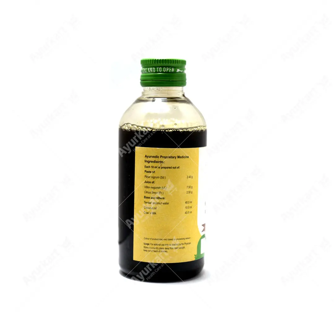 Marichadi Kera Thailam - 200ML - Vaidyaratnam