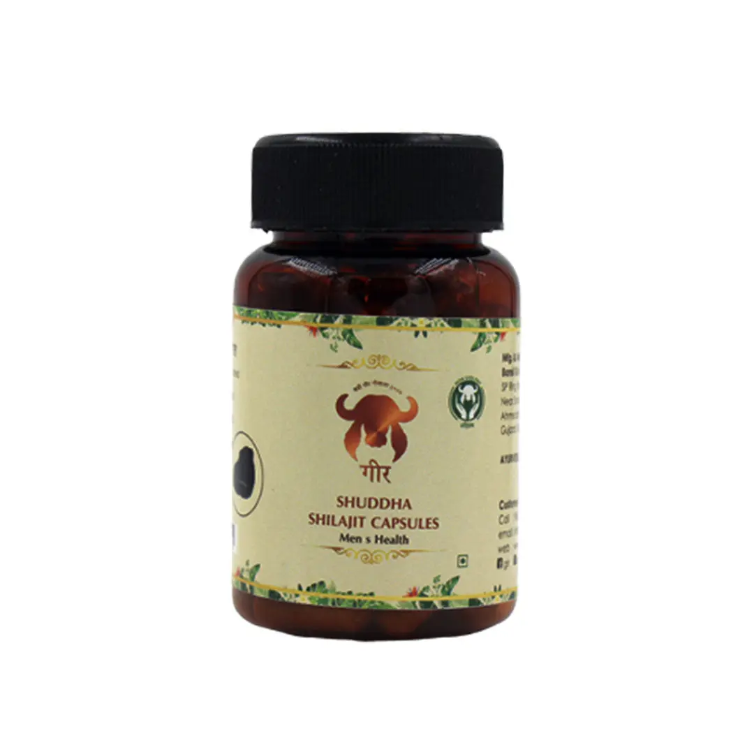 GIR Shuddha Shilajit Capsule (60 capsule) - Suryan Organic