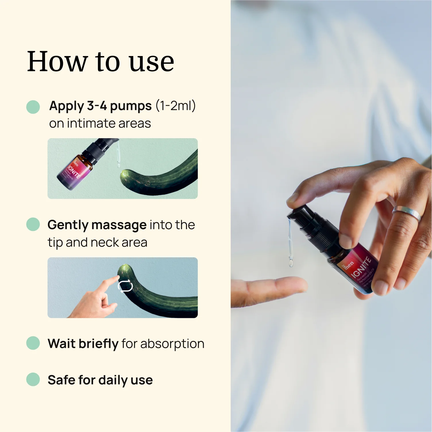 Ignite Ayurvedic Performance Oil - DragonVitality