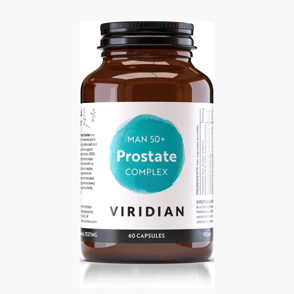 Viridian Man 50+ Prostate Complex 60 Capsules
