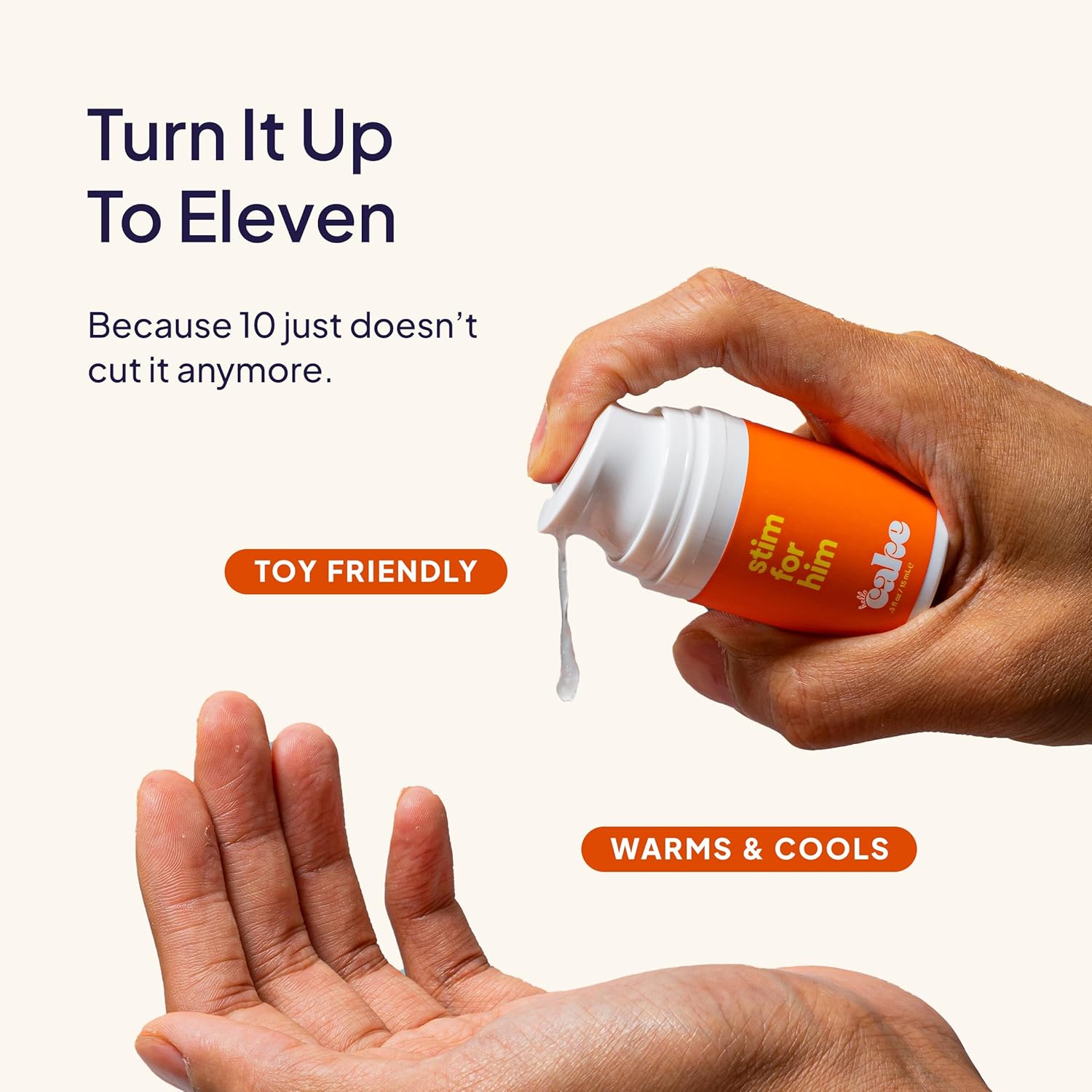 Hello Cake Stim for Him, Stimulating Arousal Serum for Men, Sexual Enhancer, Arousal Gel for Male Sensation Gel, Tingling Sexual Enhancement - DragonVitality