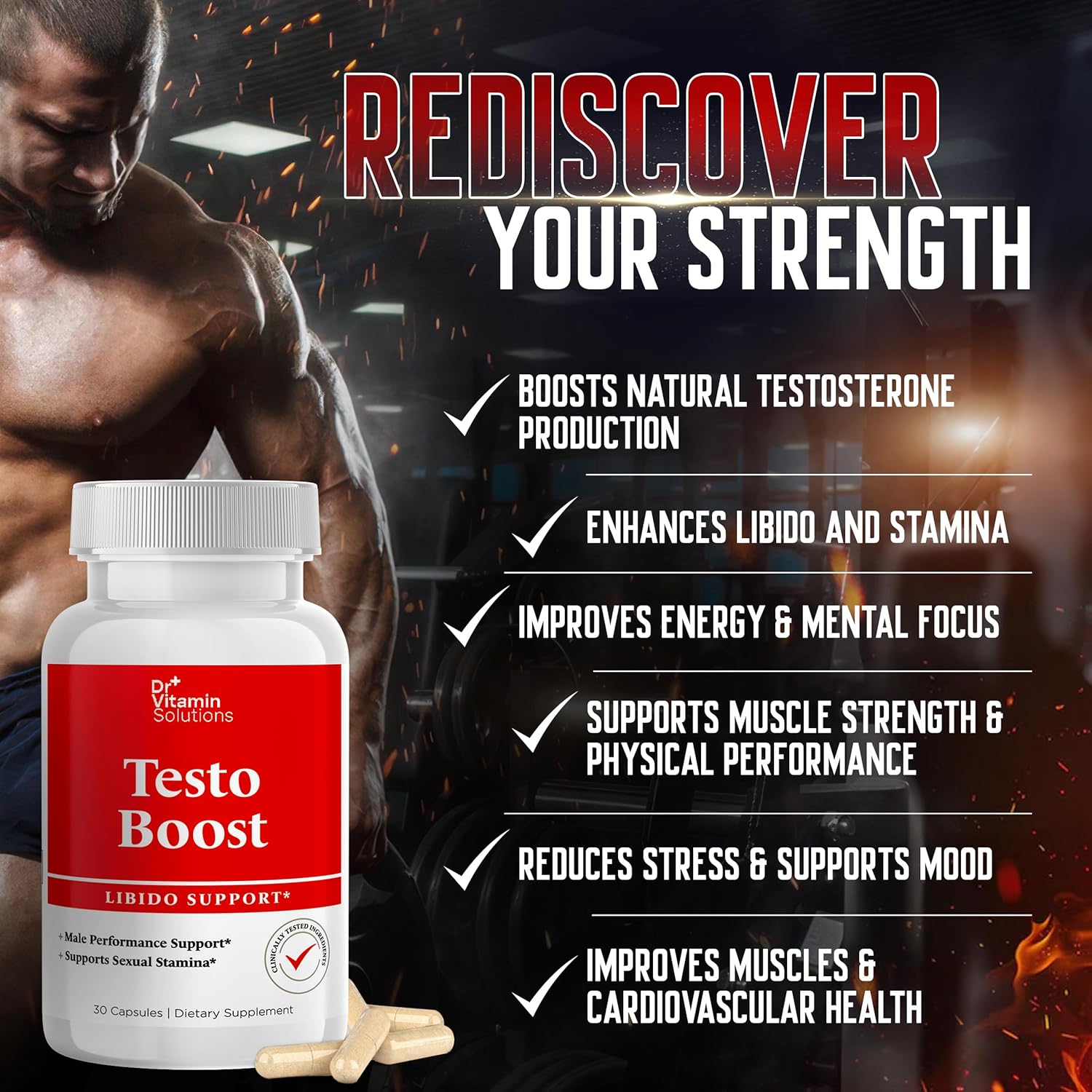 DR VITAMIN SOLUTIONS G-Arouse Enhancer for Female | Libido Booster for Women | Fast Acting Formula w/Horny Goat Weed, Maca Root, Tongkat Ali & Tribulus | Female Libido Booster for Energy, 60 Capsules - DragonVitality