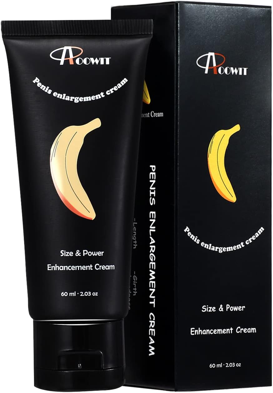 Male Enlargement Cream, Private Part Enlargement, Penile Health Care Cream, Penis Extender Massage Cream, Thicker Longer and Stronger for Men 60ml - DragonVitality
