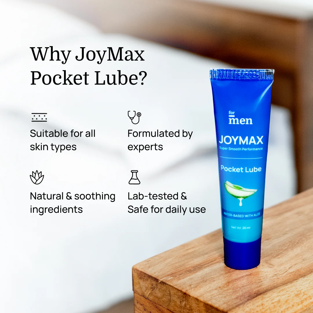 Pocket Natural Intimate Lube – Water-Based with Aloe Vera (20ml) - DragonVitality