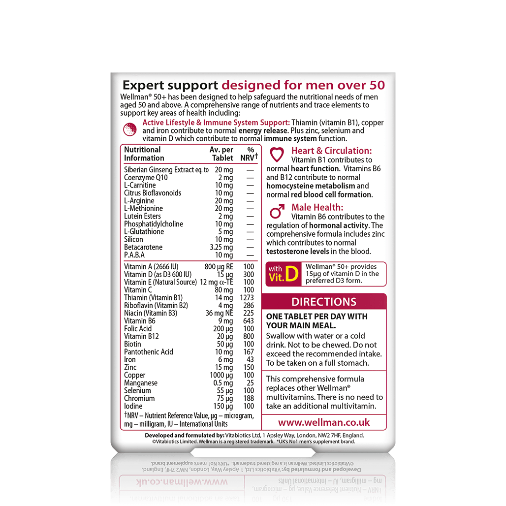 Wellman 50+ - DragonVitality