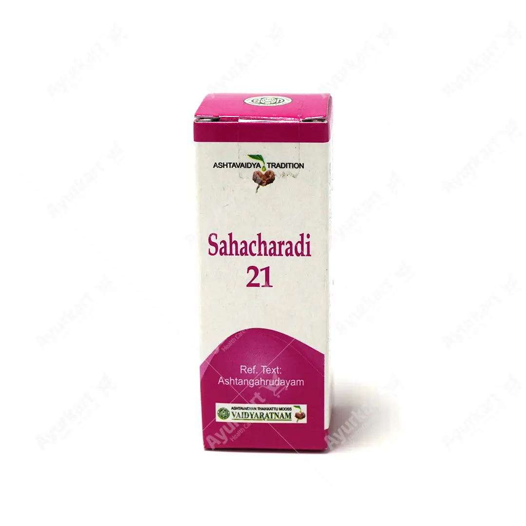 Sahacharadi 21 Aavarthi - 10ML - Vaidyaratnam - DragonVitality