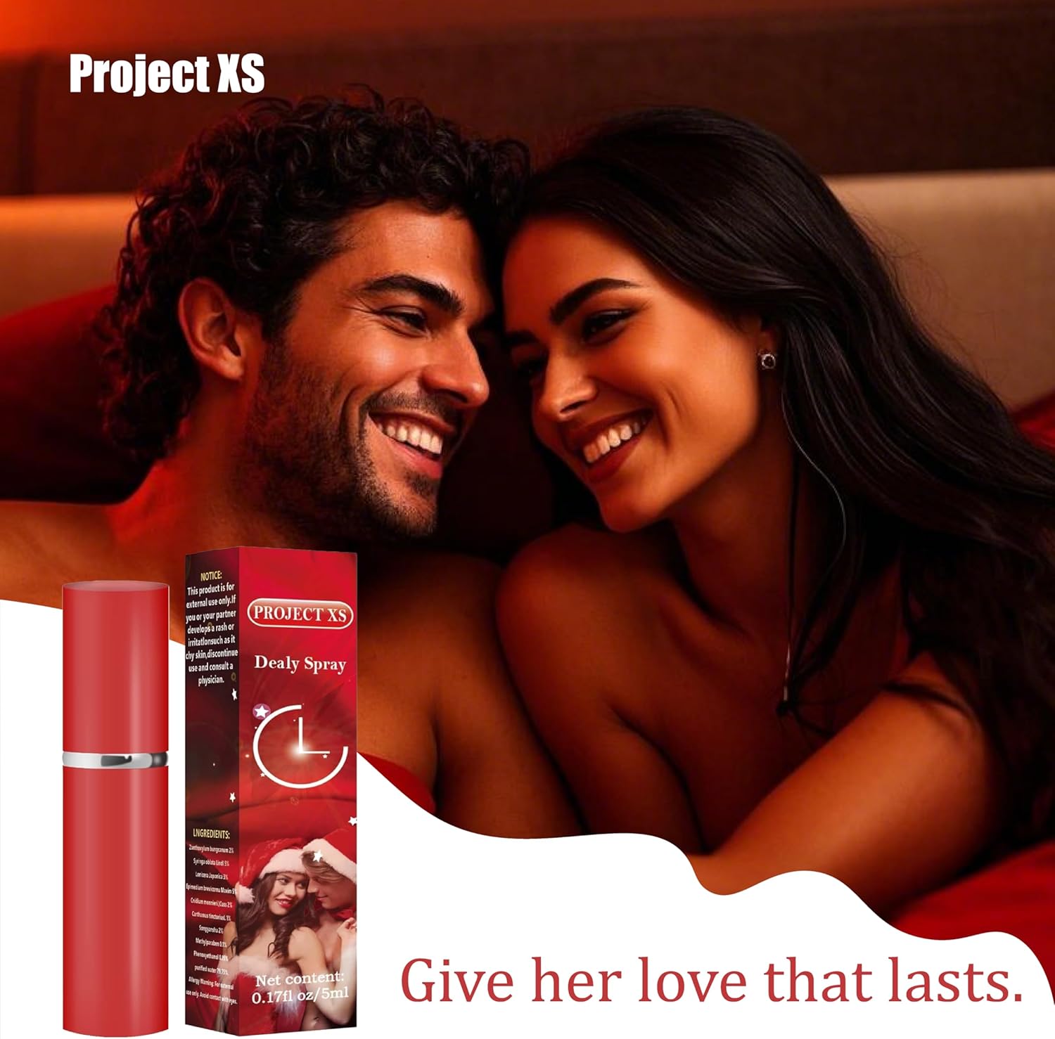 Project XS-Enhancers - Desensitizing Delay Spray for Men clinically Proven to Help You Last Longer in Bed - Delay Sprayer - DragonVitality