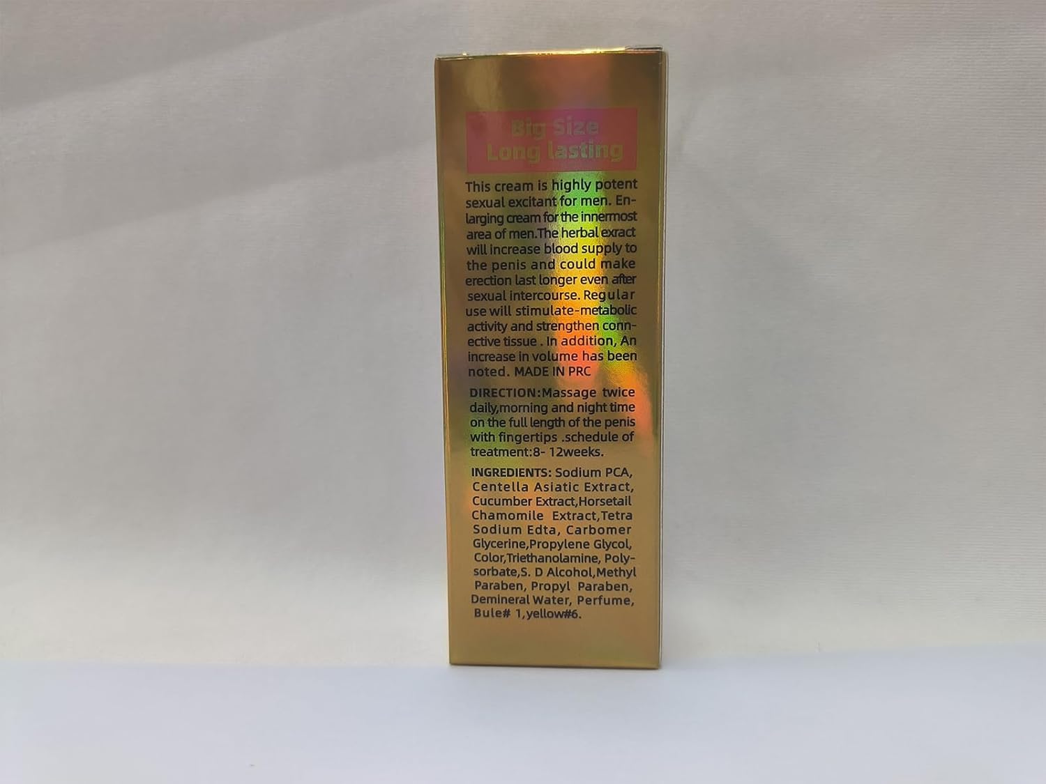 Men Massage Oil for Sex -Sexual Enhancement Erection Cream Penisgrowth Oil Longer Thicker Penis Energy Massage Essential Oil Sex Men Energy for Care Delay Performance Boost Strength - DragonVitality