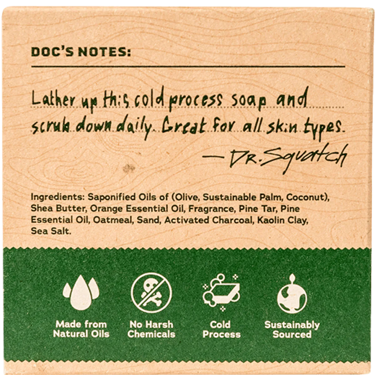 Dr. Squatch Soap Bar Pine Tar™ - DragonVitality