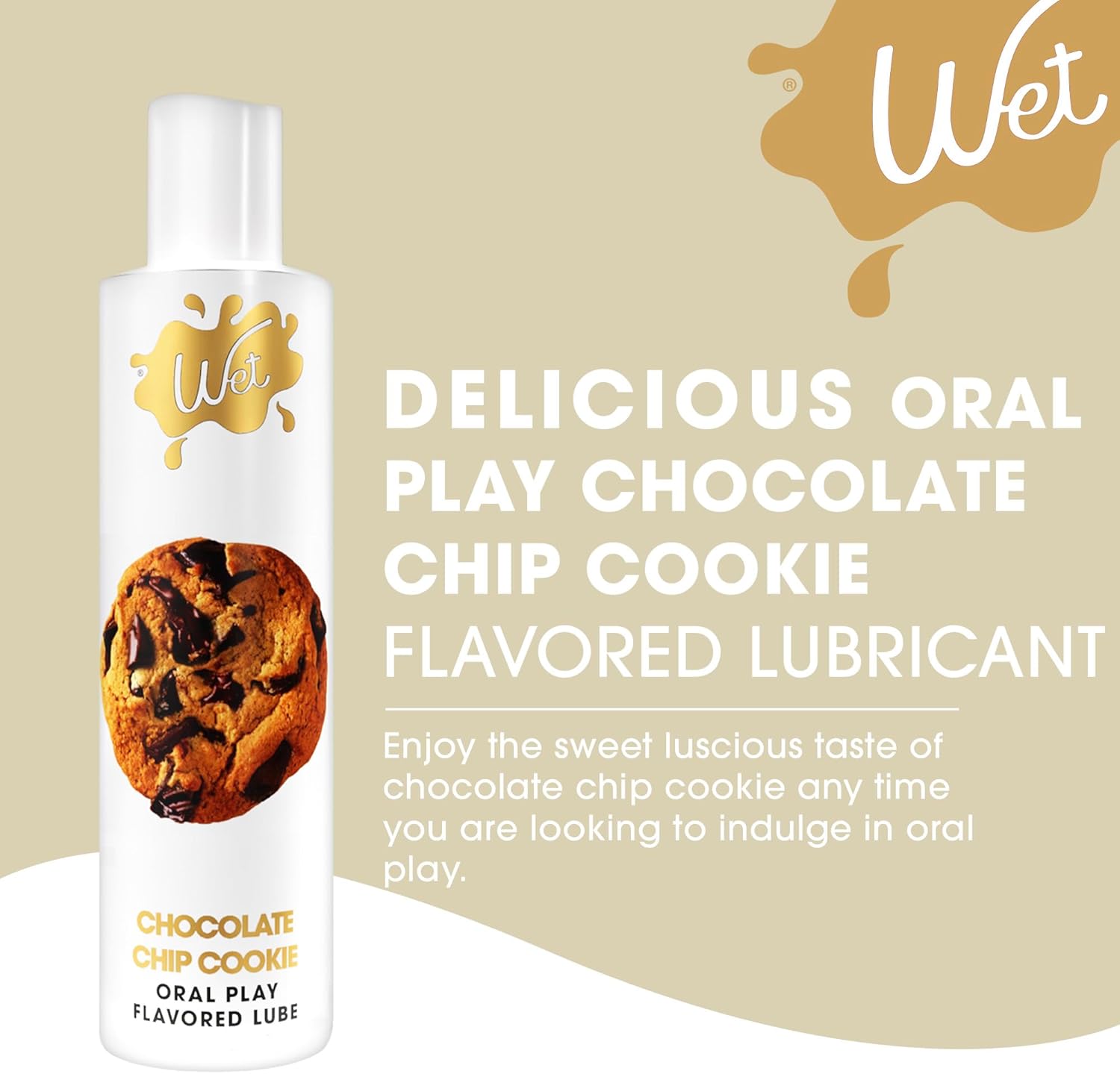 Wet Sexy Strawberry Premium Flavored Edible Lube for Men, Women and Couples | Long-Lasting, Condom Safe, Sugar Free, 9 fl oz - DragonVitality