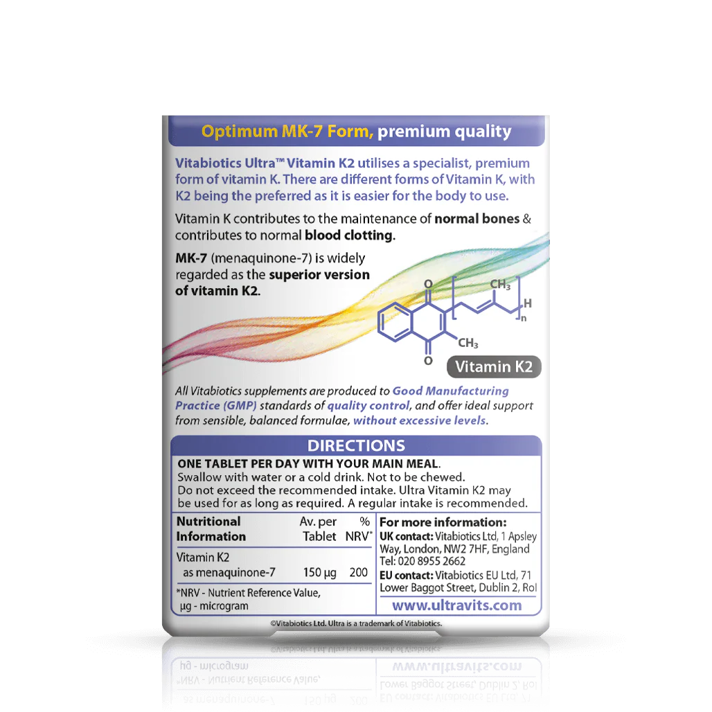 Ultra Vitamin K2 - DragonVitality