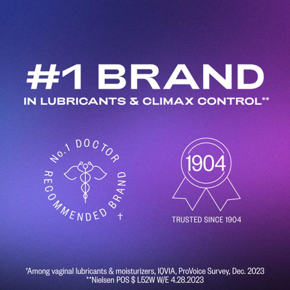 K-Y Yours+Mine Adult Toy Friendly 3 Fl Oz. Personal Lubricant for Couples, Men, Women, Pleasure Enhancer, Vaginal Moisturizer, Arousal Stimulant - DragonVitality