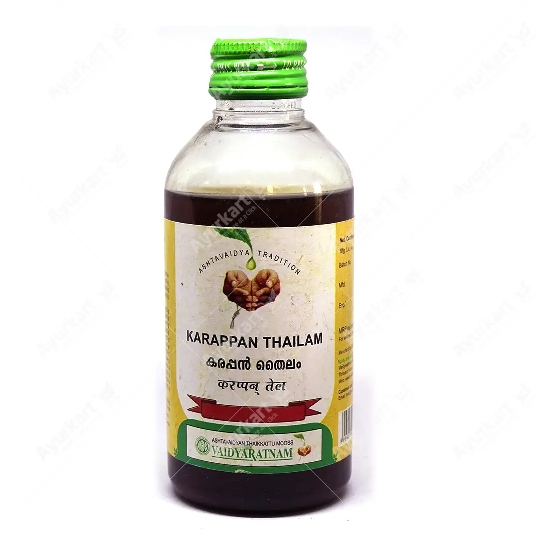 Karappan Thailam - 200ML - Vaidyaratnam
