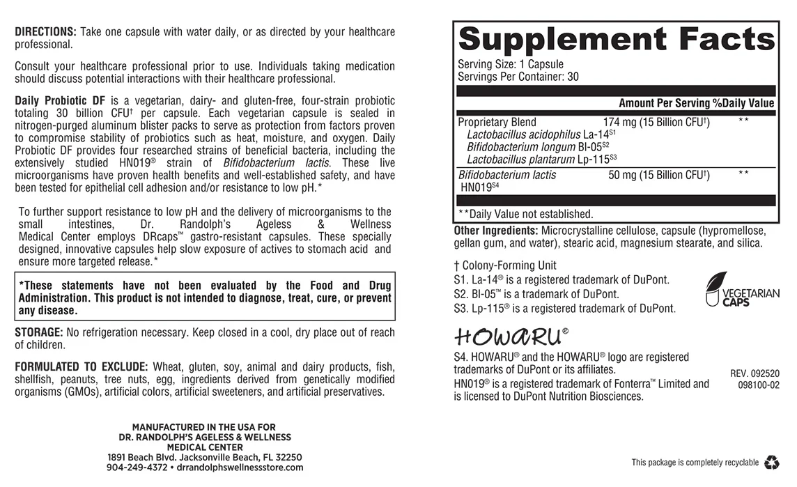 Max Probiotic DF