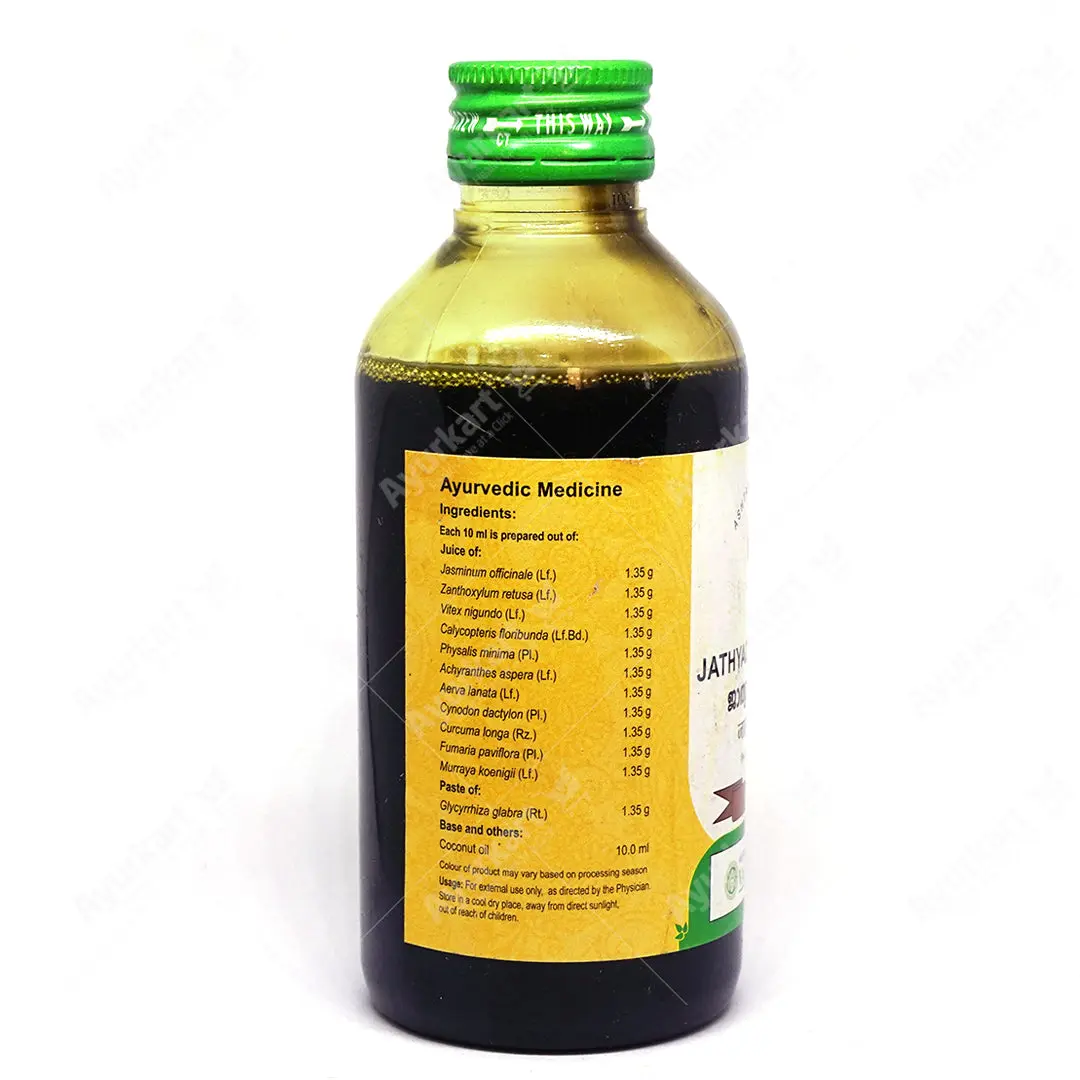 Jathyadi Kera Thailam - 200ML - Vaidyaratnam