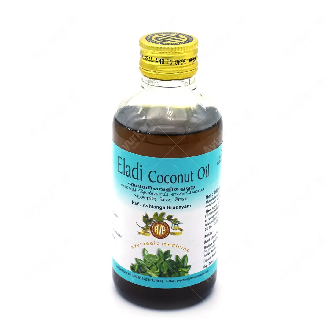 Eladi Coconut Oil 200ML - AVP Ayurveda