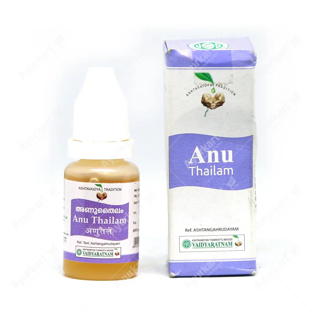 ANU THAILAM - 10ML - VAIDYARATNAM